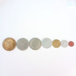 Various Vintage CasinoTokens & Depression Tax Coins